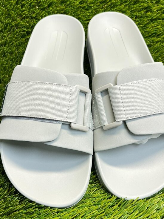 Nobull Mens Size 11 Gray Green Beach Outdoor Slip-On Adjustable Slide Sandals main image 9